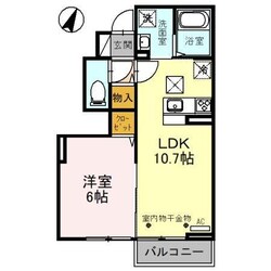 匠乃館Fの物件間取画像